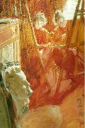 Anders Zorn les demoiselles schwartz France oil painting artist